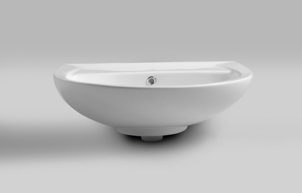 SAPHO - Keramické umývadlo 60x48cm, biela (15601)
