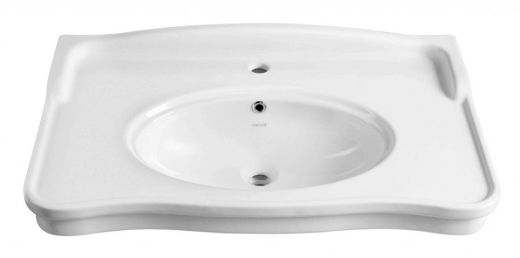 SAPHO - ANTIK keramické umývadlo 80x50cm, biela (AN080)