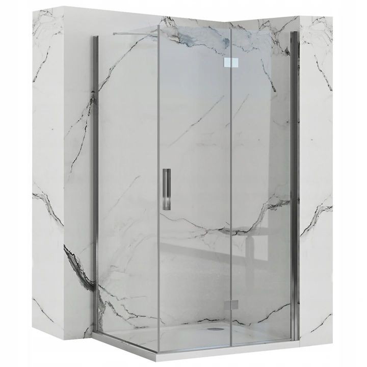 REA/S - Sprchovací kút Moliere dvere / stena 90x90 MOLDS090090