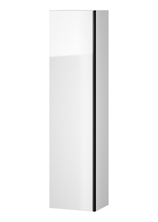 E-shop CERSANIT - Nábytkový stĺpik VIRGO biely s čiernou úchytkou S522-033