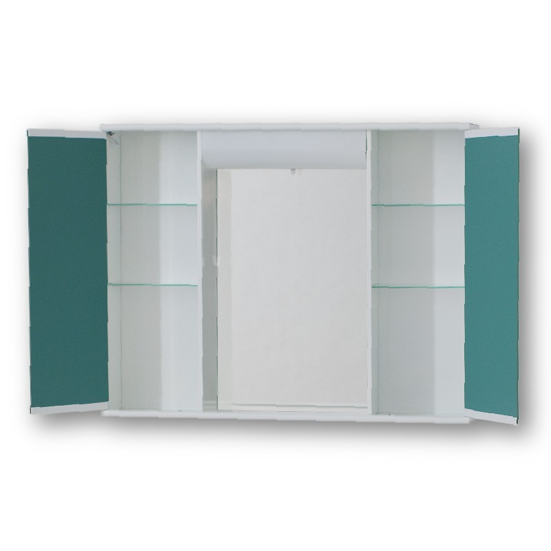 HOPA - Závesná skrinka so zrkadlom LUMIX II, III - Rozmery skriniek - 60 × 40 × 15 cm (OLNPSE6040)