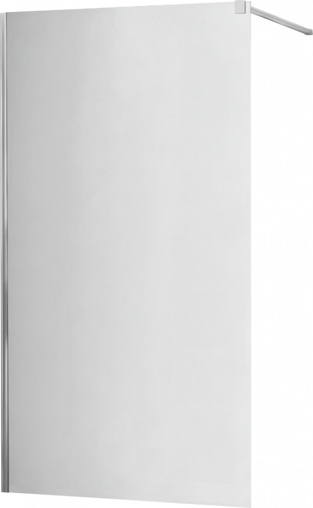 MEXEN/S - KIOTO Sprchová zástena WALK-IN 110x200 cm 8 mm, chróm, zrkadlové sklo 800-110-101-01-50