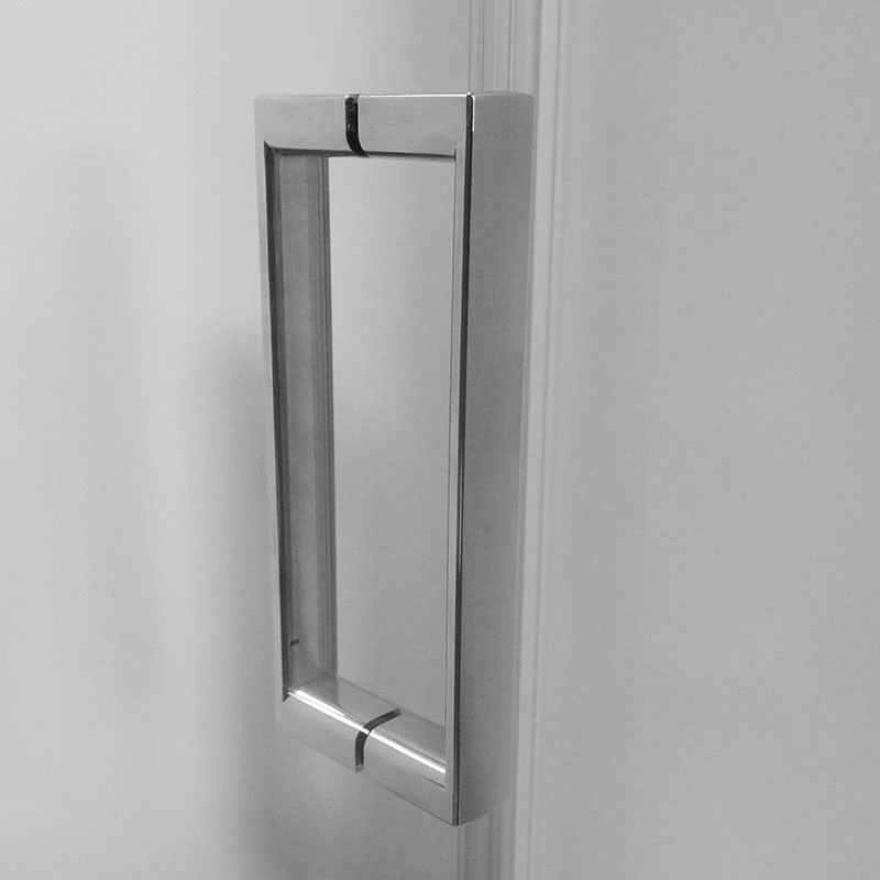 MEREO - Sprchové dvere, LIMA, dvojdilene, zasúvacie,  120 cm, chróm ALU, sklo Point (CK80422K)
