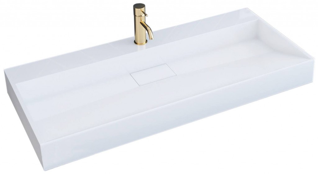 REA - Umývadlo na dosku Goya 100 biele REA-U8903