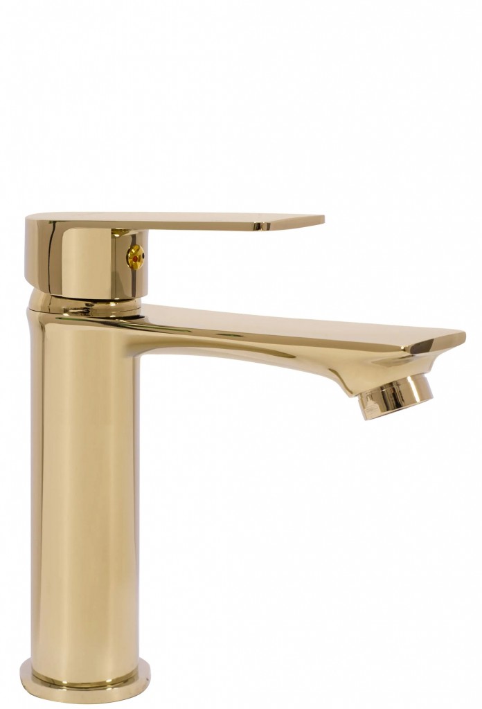 REA - Umývadlová batéria Mayson zlatá REA-B5101