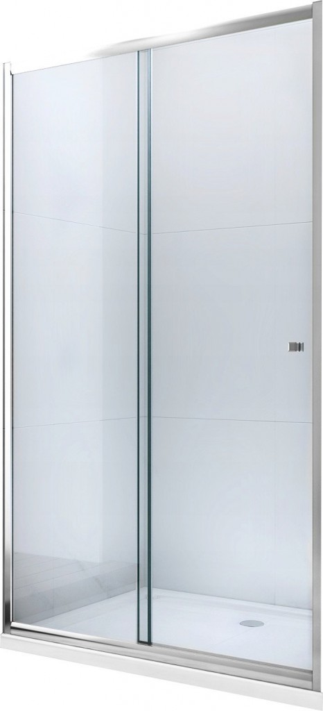 MEXEN - Apia posuvné sprchové dvere 135 cm, transparent, chróm 845-135-000-01-00
