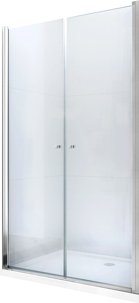 MEXEN - Texas zavesené sprchové dvere 80 cm, transparent, chróm 880-080-000-01-00