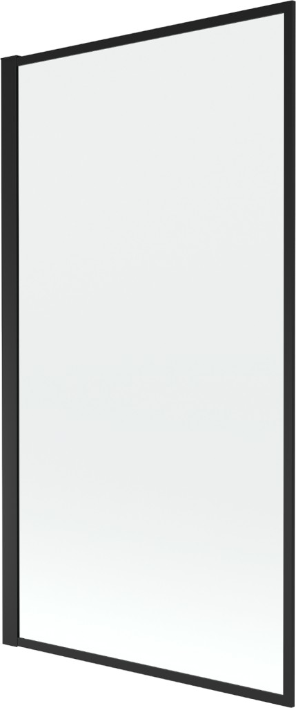 E-shop MEXEN - Alex vaňová zástena 1-wing 70x140 cm, čierna vzor 893-070-001-70-70