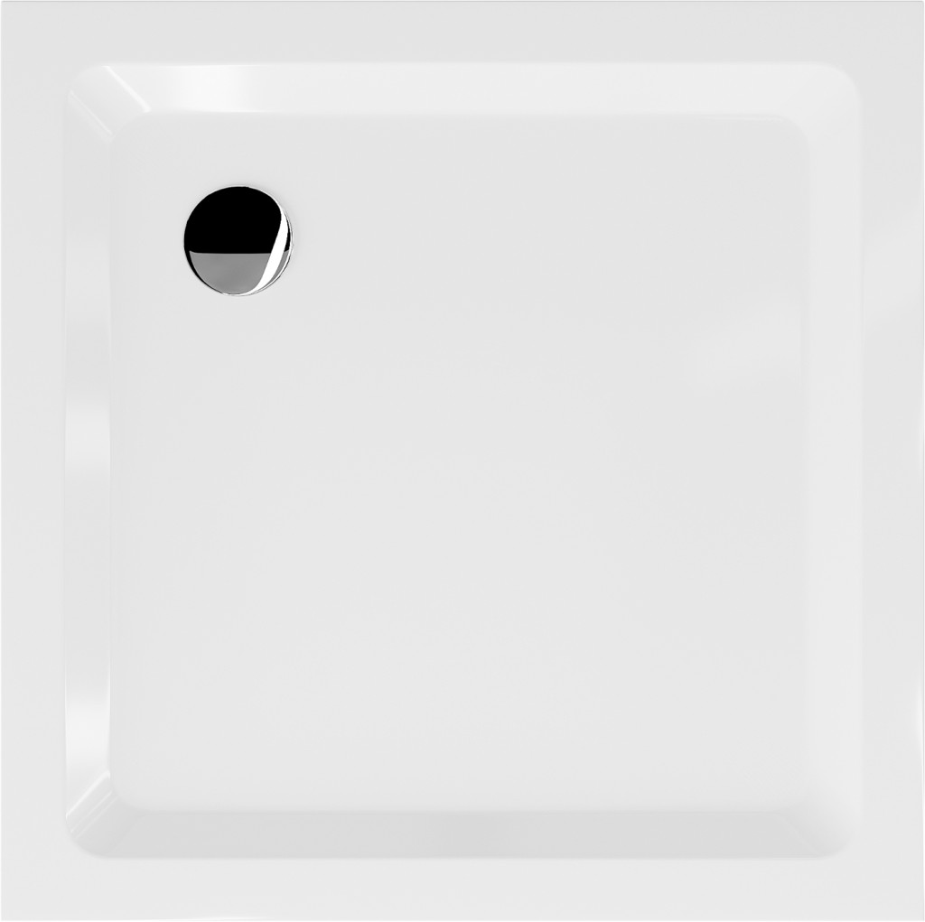 MEXEN - Sprchová vanička štvorcová 80x80 cm, biela (40108080)