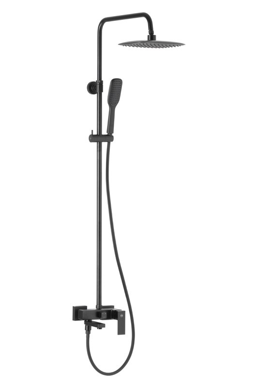 E-shop KFA KFA - LOGON sprchový set s otočnou hubicou, čierna 5136-915-81