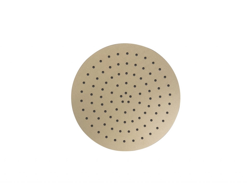 BESCO - Hlavová sprcha SLIM UNI R - guľatá - Farba - Zlatá, Rozmer hlavovej sprchy - Ø 300 mm BADPUOZL