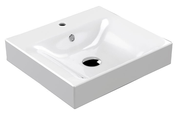 E-shop KERASAN - CENTO keramické umývadlo 50x45cm, biela 353001