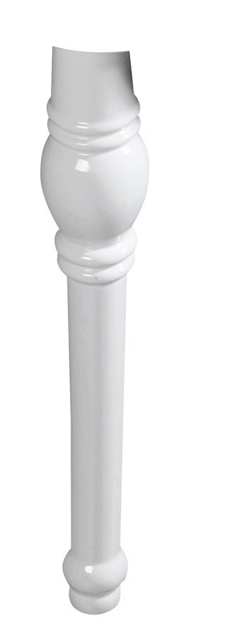 KERASAN - RETRO keramické nohy k umývadlu 105001, rovné, 1 ks, biela 108301