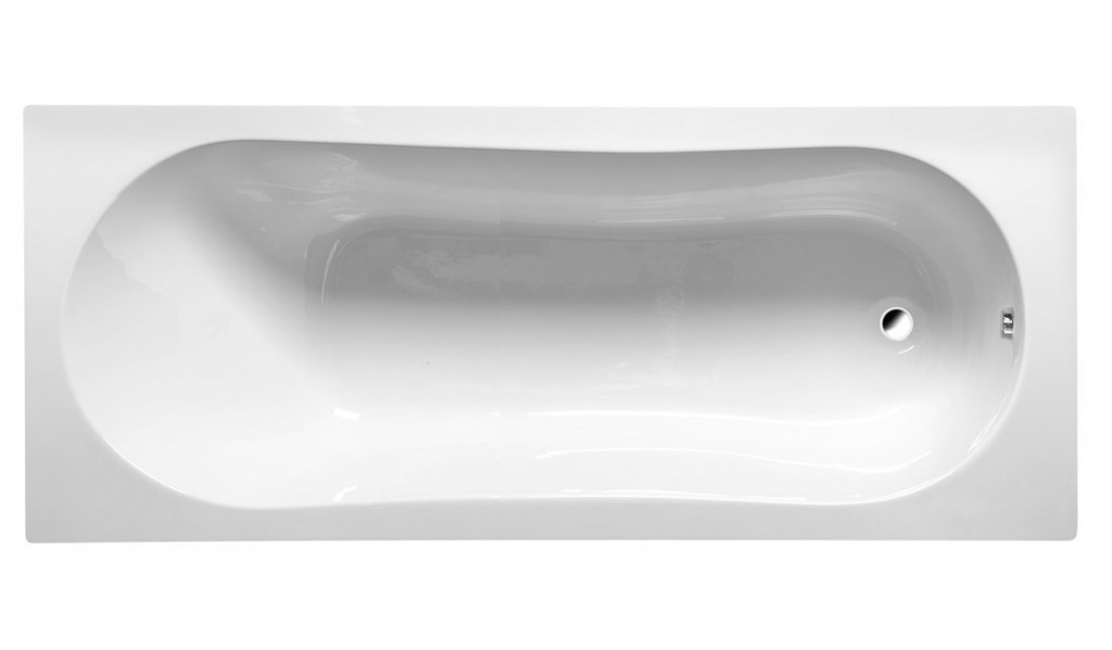 E-shop AQUALINE - JIZERA vaňa 170x70x39cm bez nožičiek, biela G1770