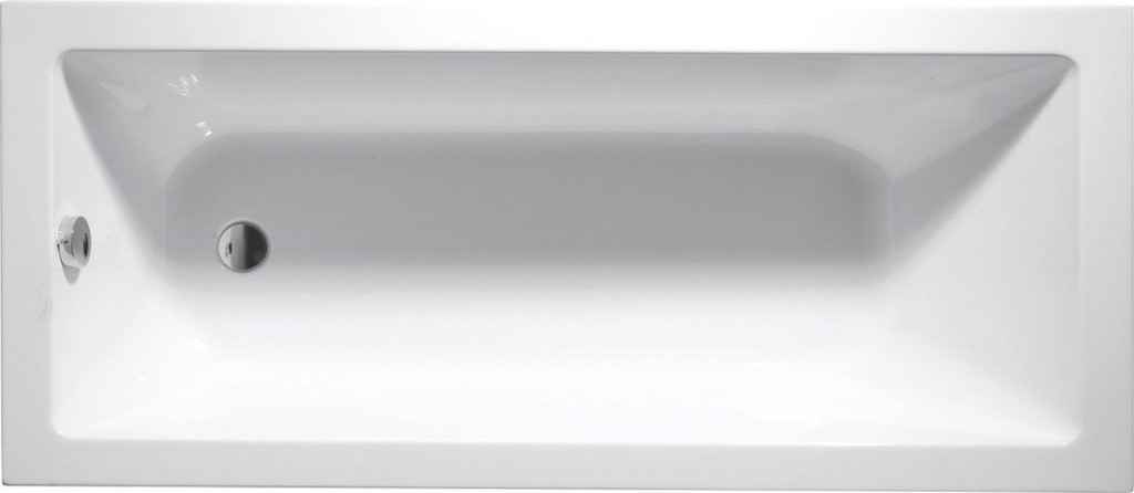 E-shop AQUALINE - DOUBRAVA obdĺžniková vaňa 160x70x41cm, biela A1670