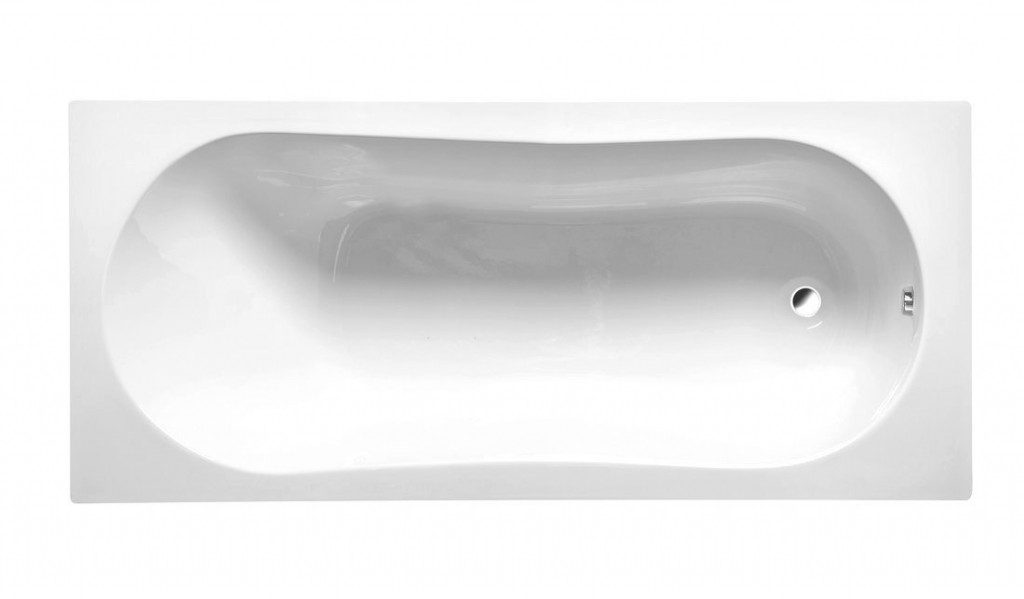 E-shop AQUALINE - JIZERA vaňa 150x70x39cm bez nožičiek, biela G1570