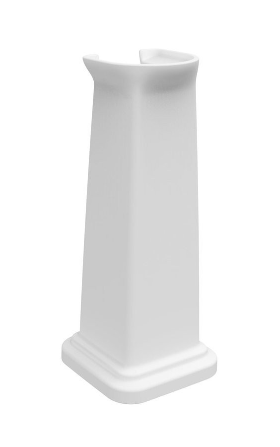 E-shop GSI - CLASSIC univerzálny keramický stĺp k umývadlu 66x27cm, biela ExtraGlaze 877011