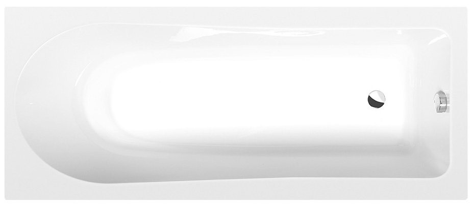 POLYSAN - LISA obdĺžniková vaňa 160x70x47cm, biela 86111
