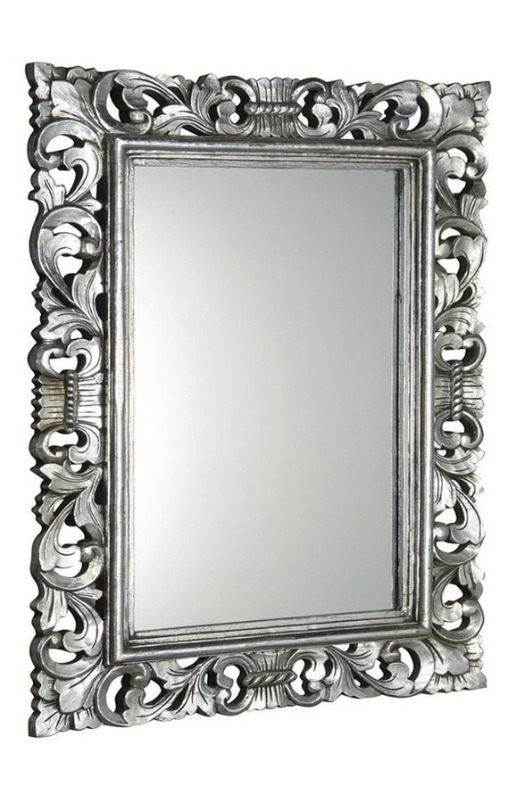 E-shop SAPHO - SCULE zrkadlo v ráme, 70x100cm, strieborná IN156