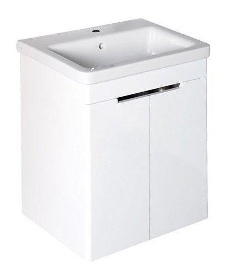 SAPHO - ELLA umývadlová skrinka 56,5x65x43cm, 2x dvierka,biela EL065-3030