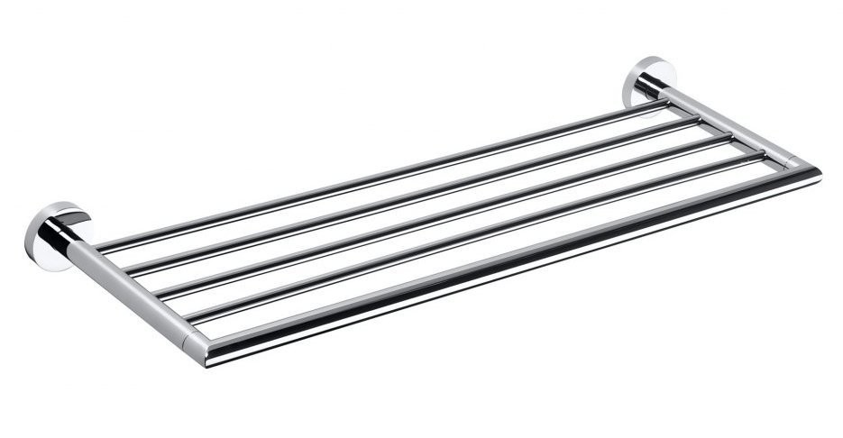 SAPHO - X-ROUND polička na uteráky 600, chróm XR413