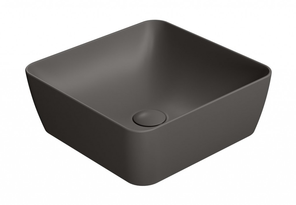 E-shop GSI - SAND/NUBES keramické umývadlo na dosku 38x38cm, bistro mat 903816