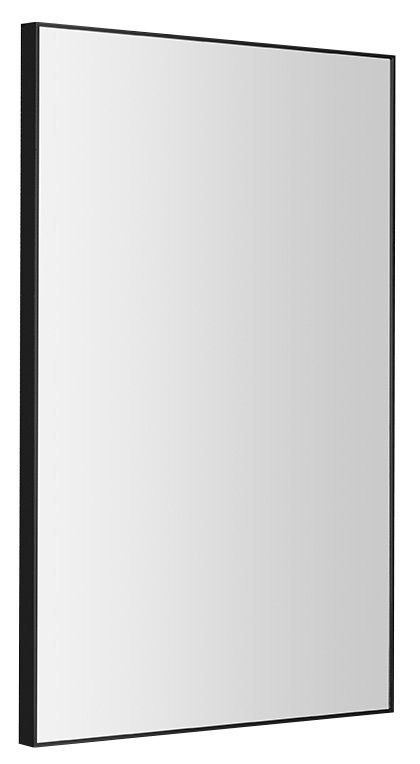 E-shop SAPHO - AROWANA zrkadlo v ráme 500x800, čierna mat AWB5080