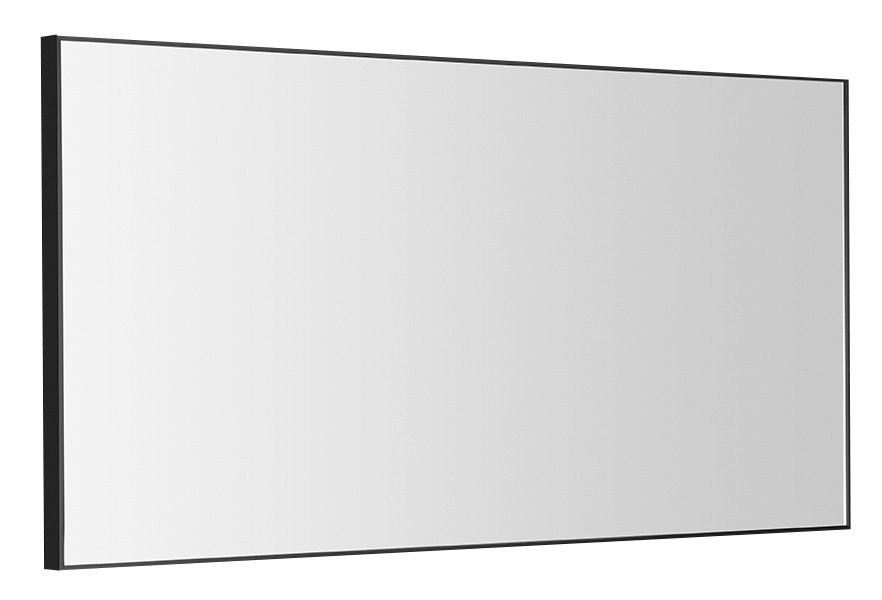 E-shop SAPHO - AROWANA zrkadlo v ráme, 1000x500, čierna mat AWB1050