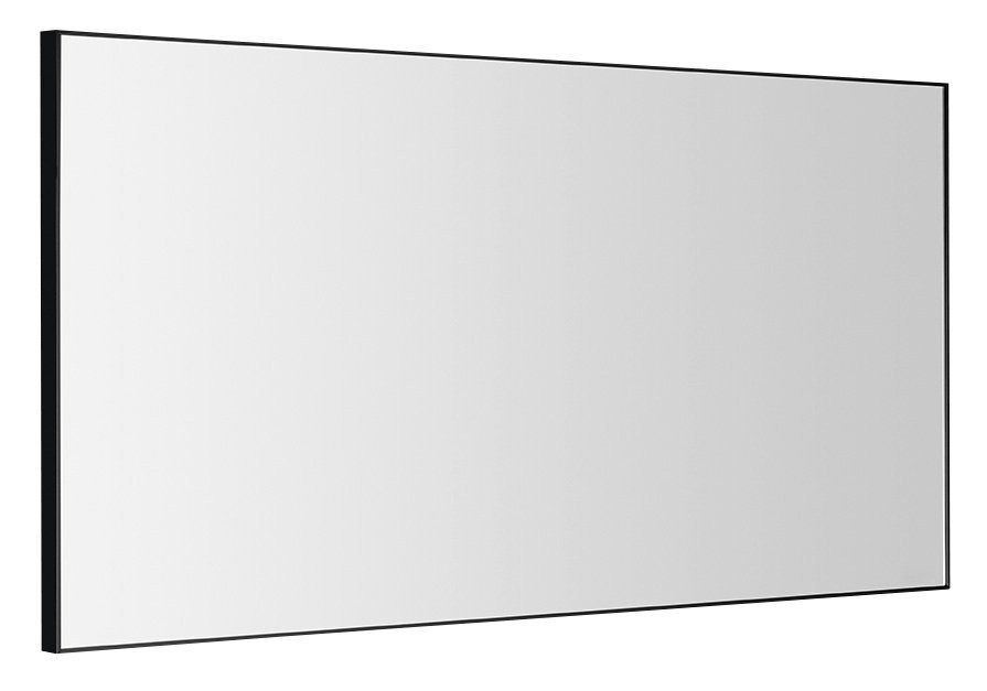 E-shop SAPHO - AROWANA zrkadlo v ráme, 1200x600, čierna mat AWB1260