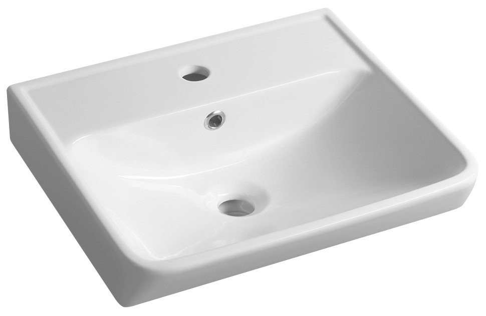 E-shop Bruckner - NEON keramické umývadlo 50x41,5cm, biela 201.131.0