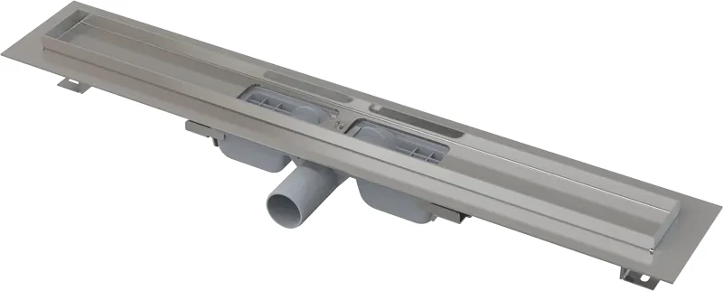 E-shop Alcadrain Podlahový žľab s okrajom pre perforovaný rošt APZ101-1050 APZ101-1050