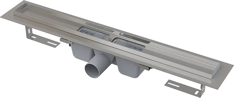 E-shop Alcadrain Podlahový žľab s okrajom pre perforovaný rošt APZ1-1050 APZ1-1050