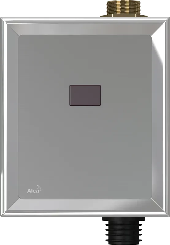 E-shop Alcadrain Automatický splachovač WC, chróm, 12 V (napájanie zo siete) ASP3 ASP3