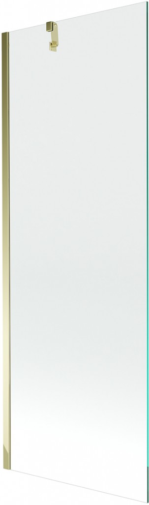 MEXEN/S - Next vaňová zástena FIX 70x150 cm, transparent, zlatá 895-070-000-00-00-50