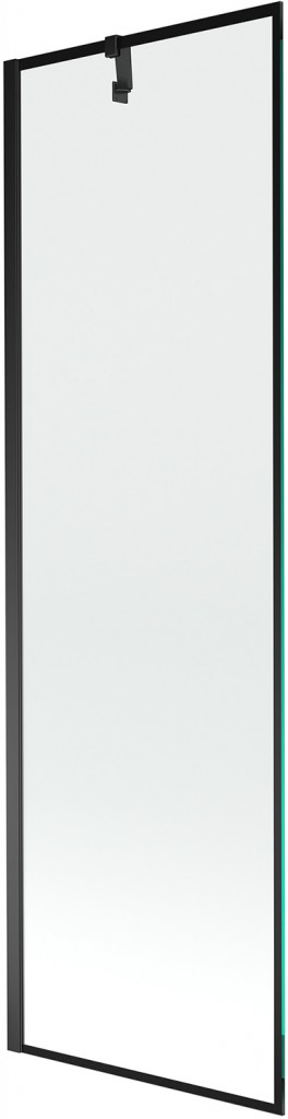 MEXEN/S - Next vaňová zástena FIX 60 x 150, čierna dekor, čierna 895-060-000-00-70-70