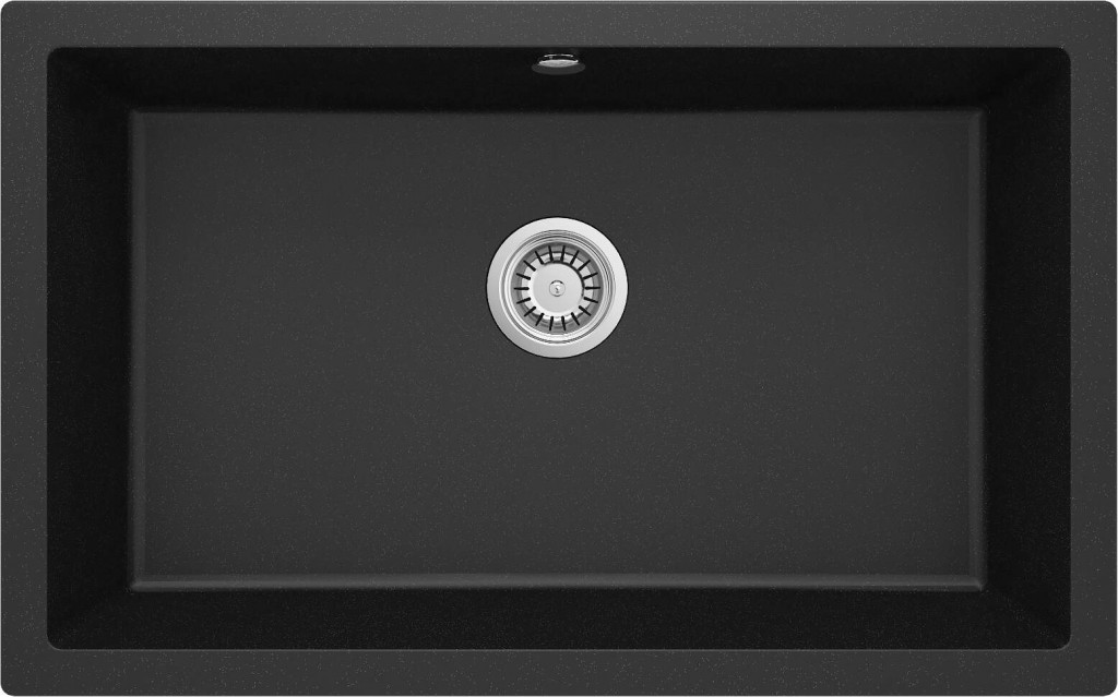 DEANTE DEANTE - Corda grafit metalic - Granitový drez pod dosku - spodná montáž ZQA_G10D