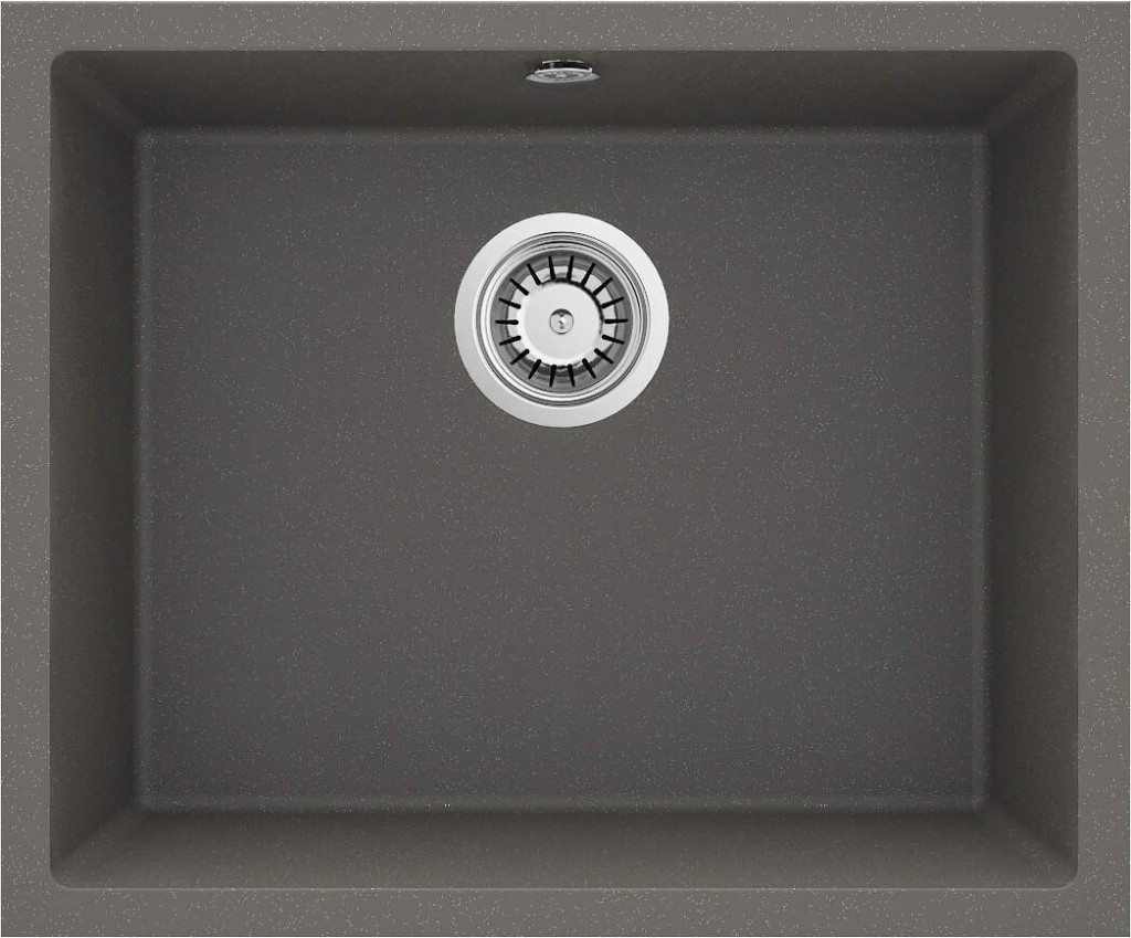 DEANTE DEANTE - Corda antracit metalic - Granitový drez pod dosku - spodná montáž ZQA_T10C
