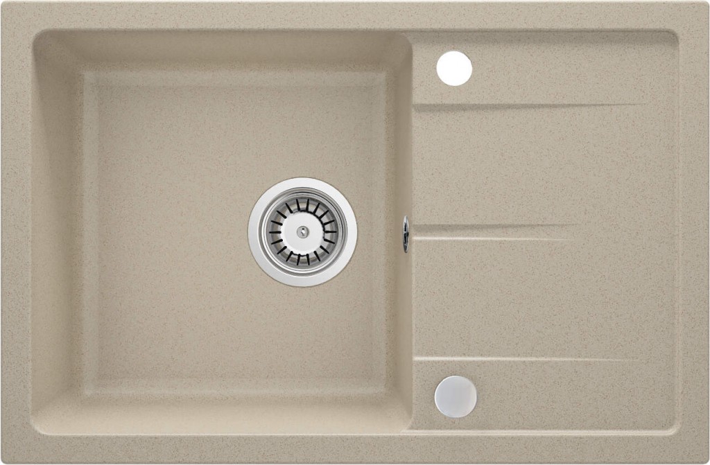 DEANTE DEANTE - Iba sandy - Granitový drez s odkvapkávačom ZRD_7113