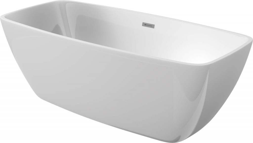 E-shop DEANTE - Anemon biela - Akrylátová vaňa, voľne stojaca, obdĺžniková - 150 cm KDM_015W