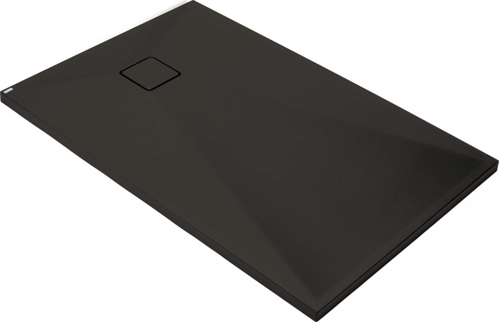 DEANTE - Correo čierna - Granitová sprchová vanička, obdĺžniková, 120x90 cm KQR_N43B