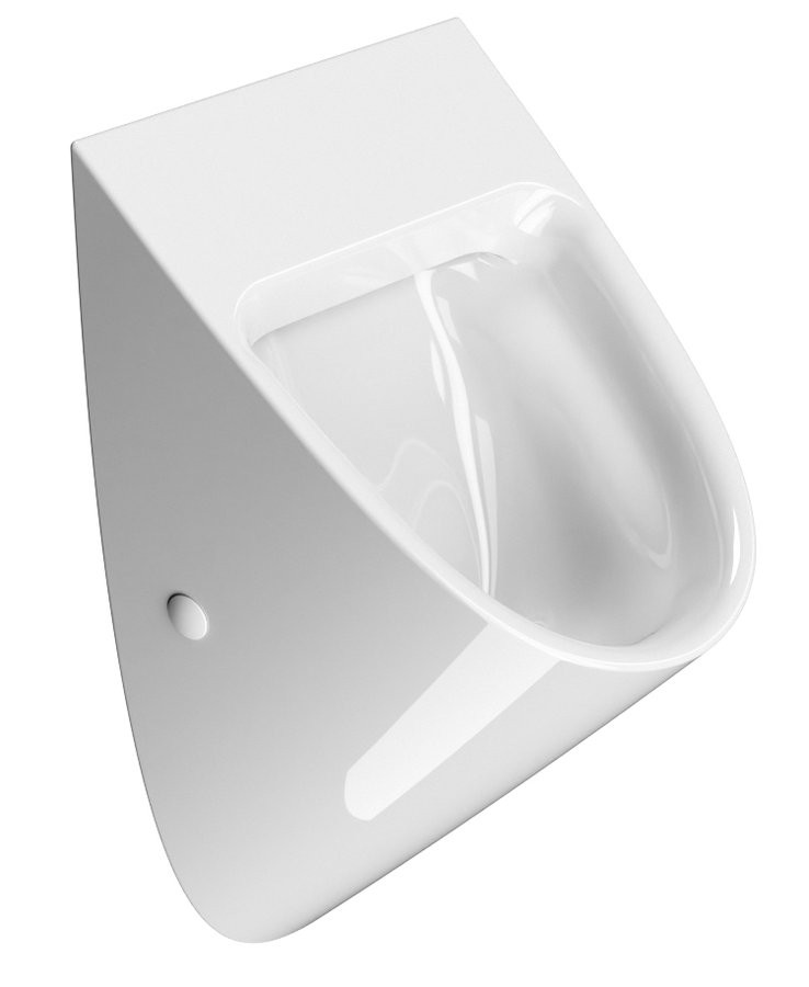 E-shop GSI - COUNITY urinál so zakrytým prívodom vody, 31x54,5cm, biela ExtraGlaze 769511