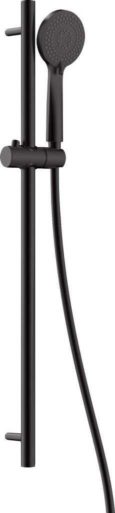DEANTE DEANTE - Arnika, nero Sprchový set, 3funkčný, s posuvným jazdcom NQA_N51K