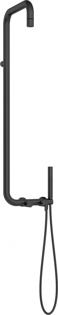 E-shop DEANTE - Silia čierna Sprchový stĺp, so sprchovou batériou NQS_N4XM