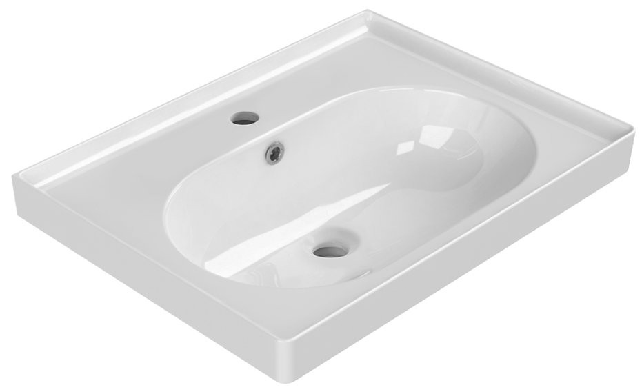 E-shop SAPHO - BRAND keramické umývadlo 60x45cm, biela TU0428