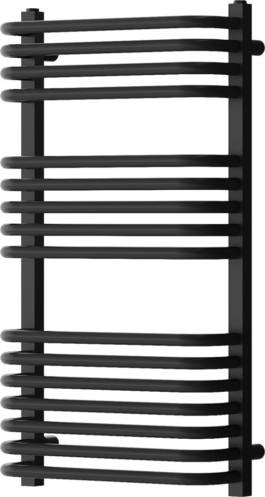 E-shop MEXEN - Apollo vykurovací rebrík / radiátor 860 x 450 mm, 422 W, čierna W117-0860-450-00-70