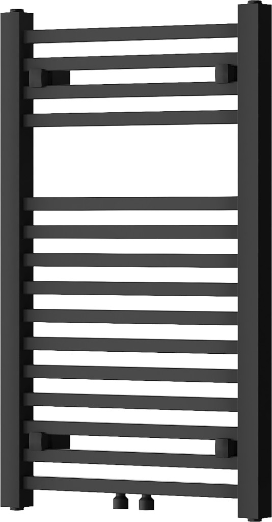 MEXEN - Plutón vykurovací rebrík/radiátor 800 x 500 mm, 405 W, čierna W106-0800-500-00-70