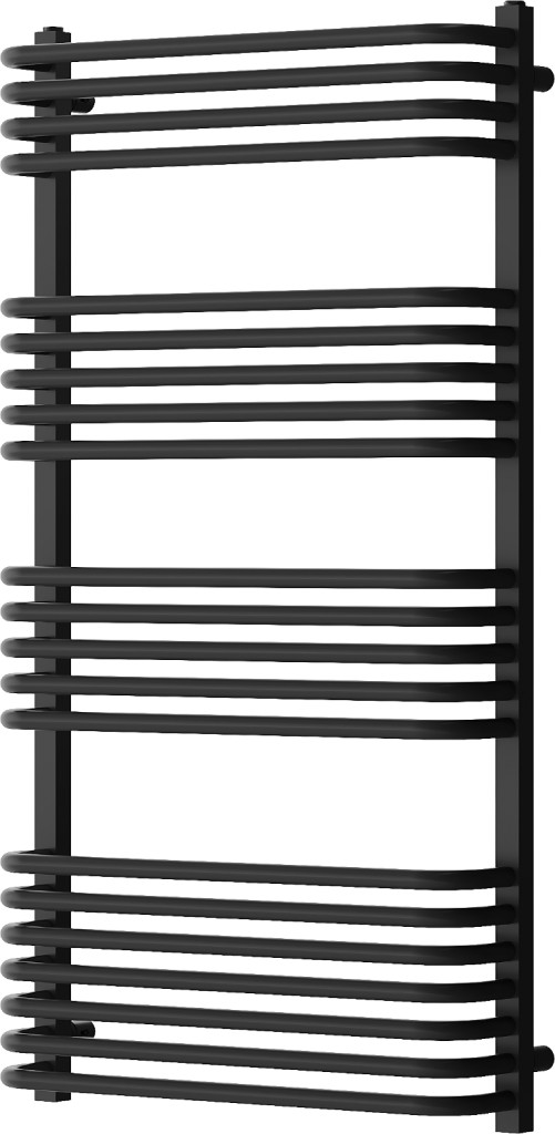MEXEN - Apollo vykurovací rebrík/radiátor 1210 x 650 mm, 713 W, čierna W117-1210-650-00-70