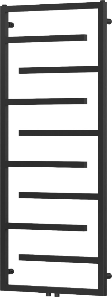 MEXEN - Orlando vykurovací rebrík/radiátor 1380 x 600 mm, 499 W, čierny W207-1380-600-00-70