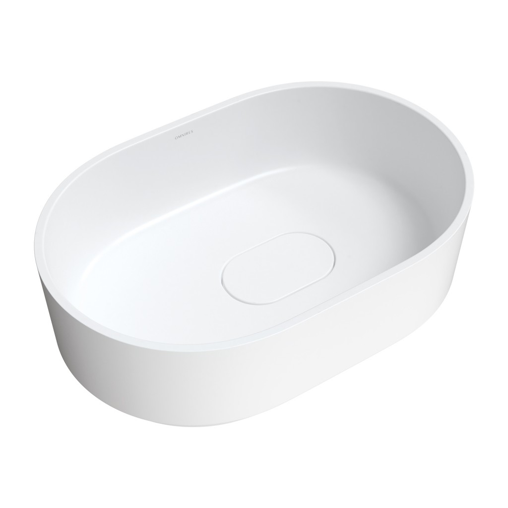 E-shop OMNIRES - CADENCE M+ umývadlo na dosku, 62 x 42 cm biela mat /BM/ CADENCE620BM