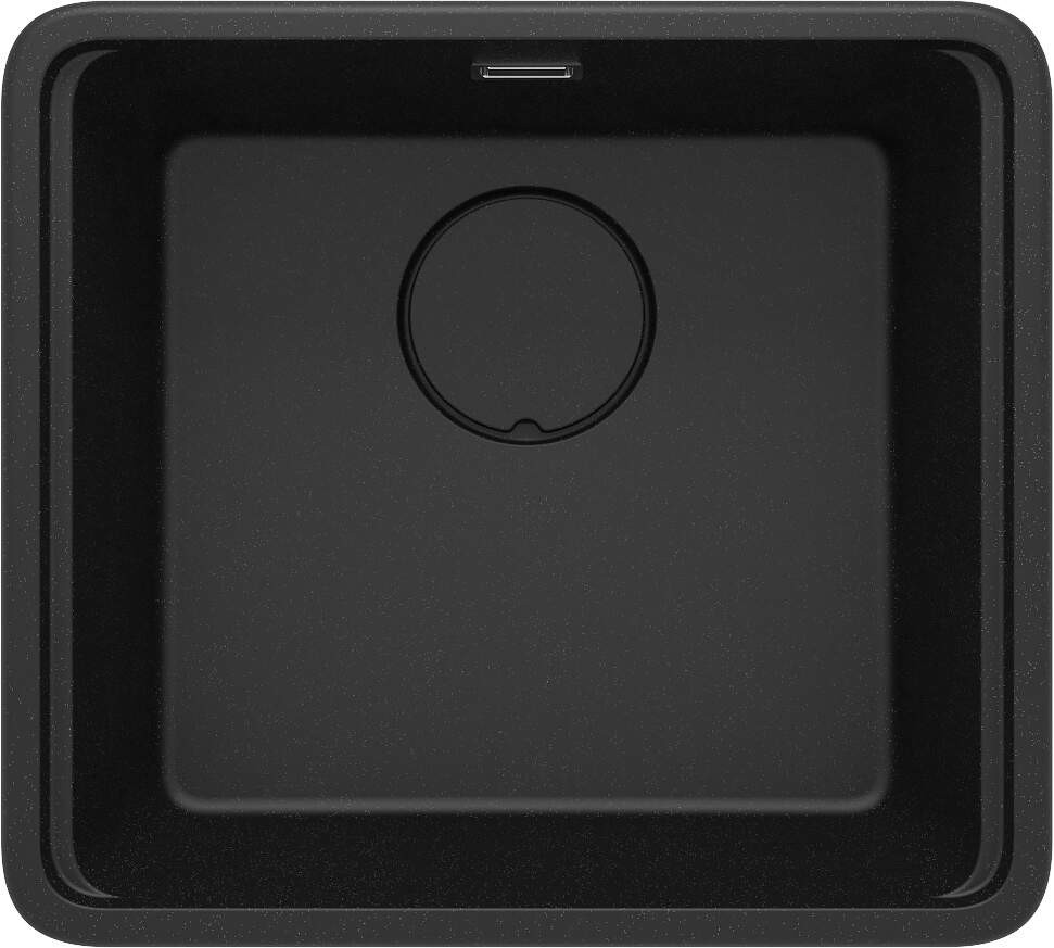 DEANTE DEANTE - Momi metallic graphite Granitový drez, 1-bowl ZKM_G10A